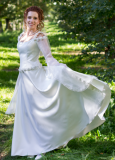 Свадебное платье в стиле 19 века